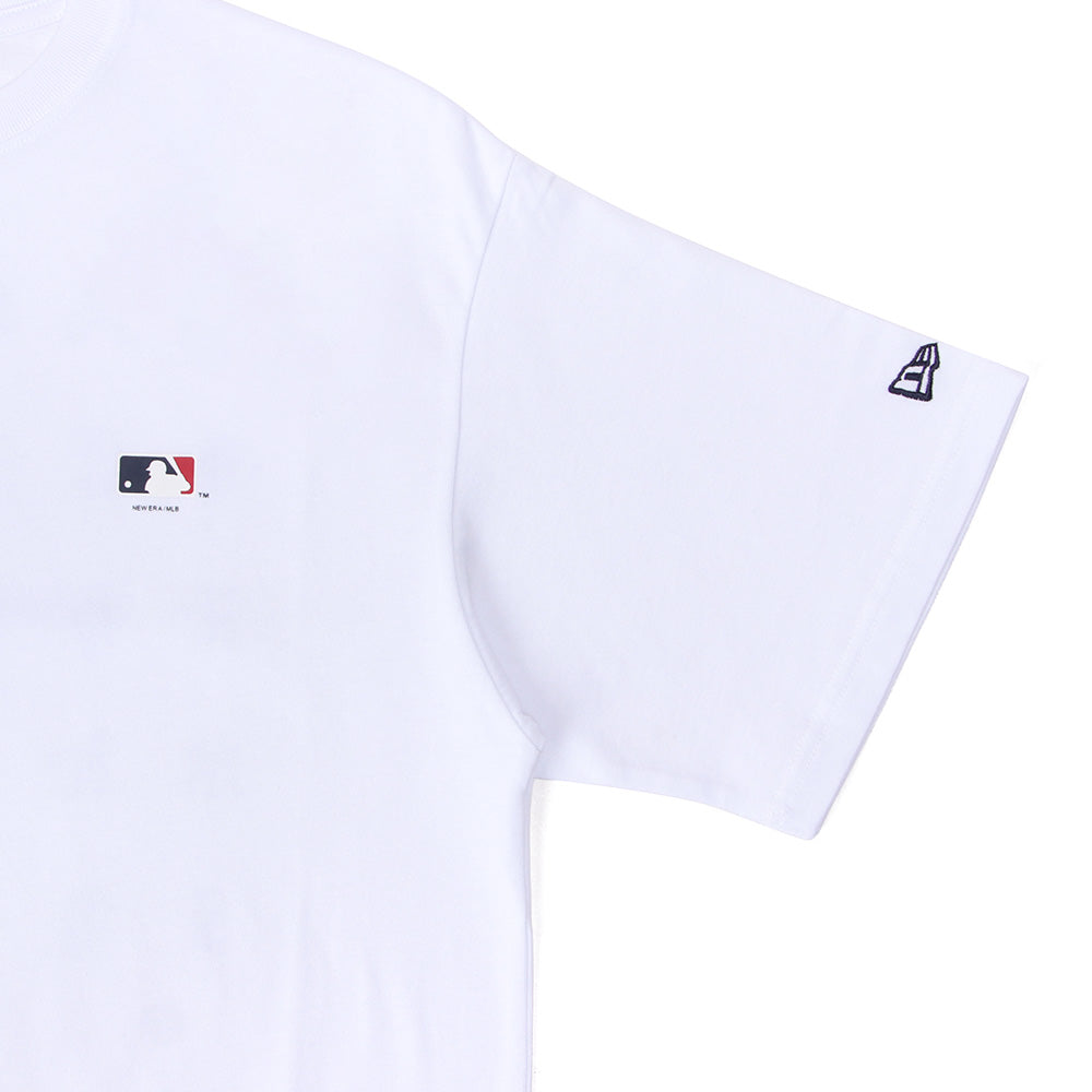 New Era MLB 30 All Over White Oversized Short Sleeve T-Shirt