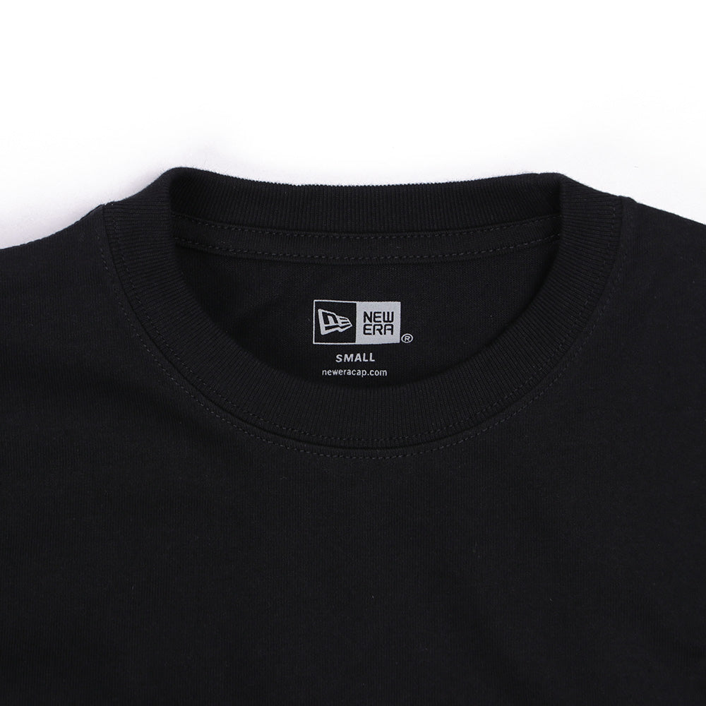 New Era MLB 30 All Over Black Oversized Short Sleeve T-Shirt
