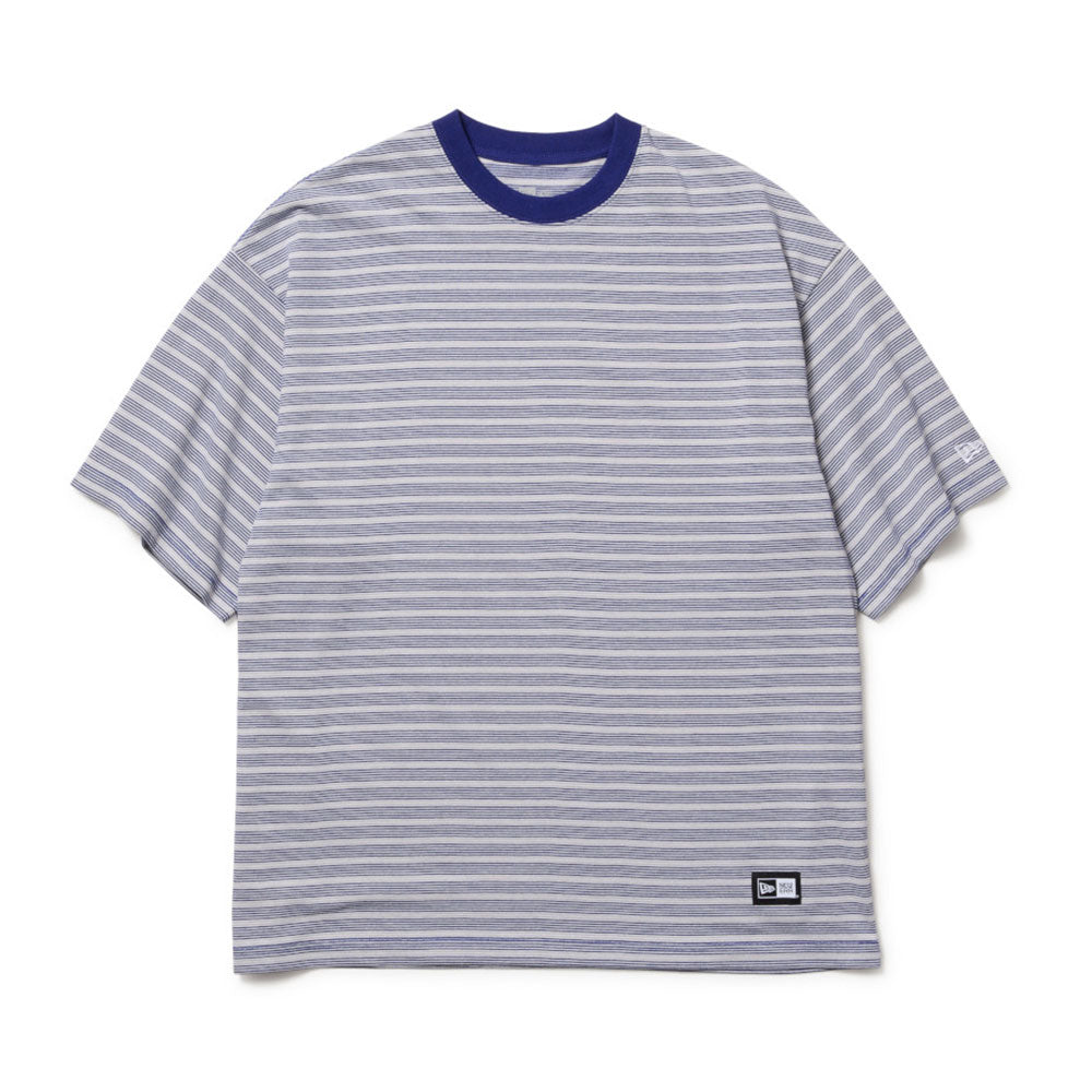 New Era Micro Border Dark Royal Short Sleeve T-Shirt