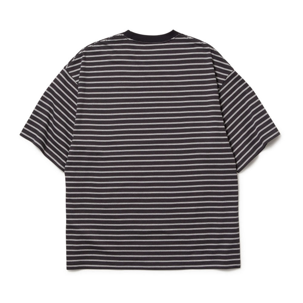 New Era Micro Border Black Short Sleeve T-Shirt