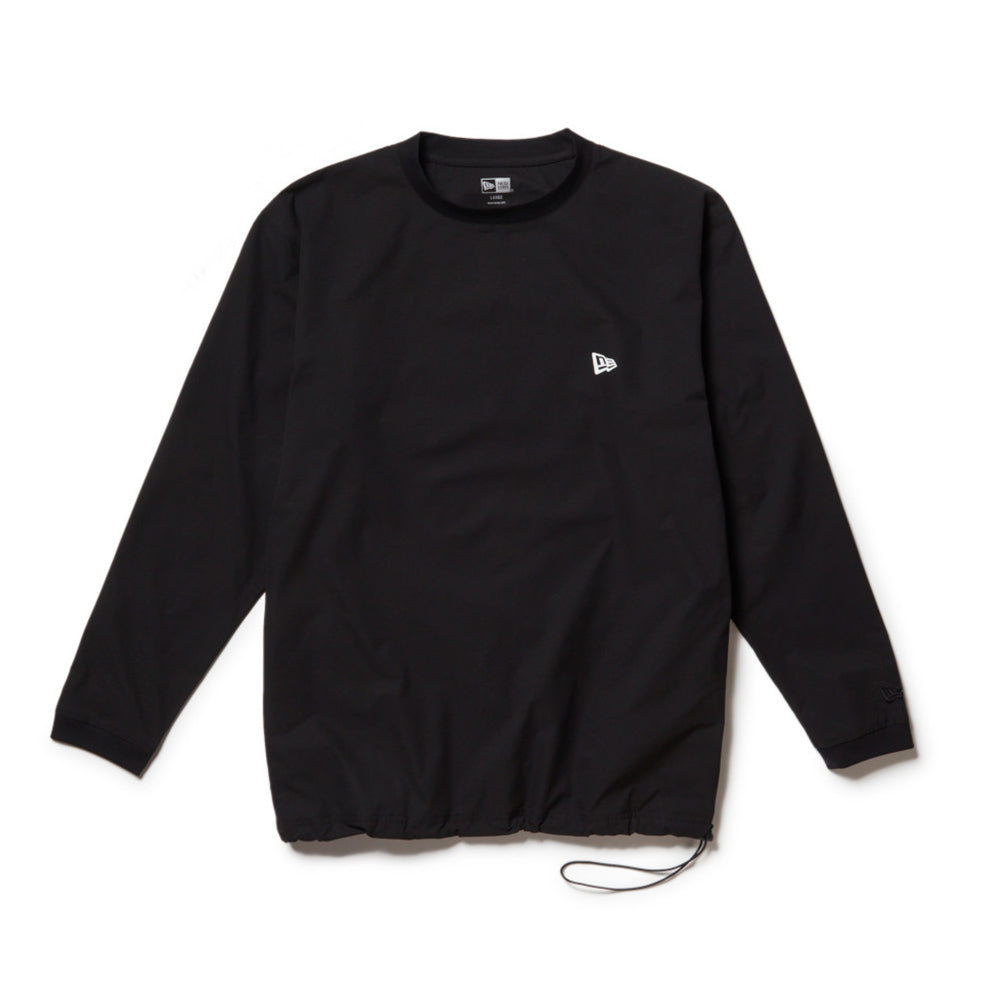 New Era Wordmark Outdoor Utility Black Long Sleeve T-Shirt