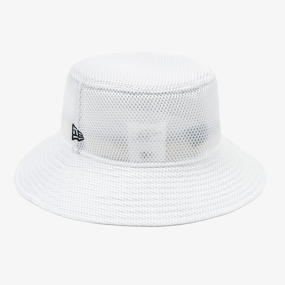 New Era Air Mesh White Bucket Hat