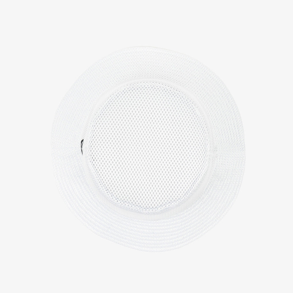 New Era Air Mesh White Bucket Hat