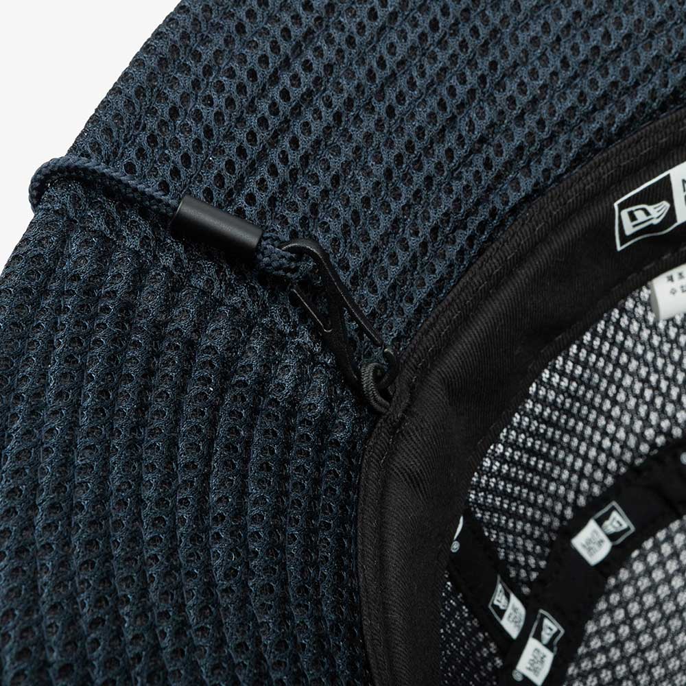New Era Air Mesh Navy Bucket Hat