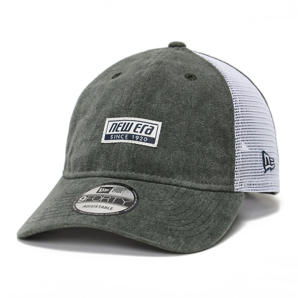 キャップ New Era Summer Washed Jet Cap Dark Grey New Era Script Summer Washed 9FORTY Adjustable Cap – New Era PH
