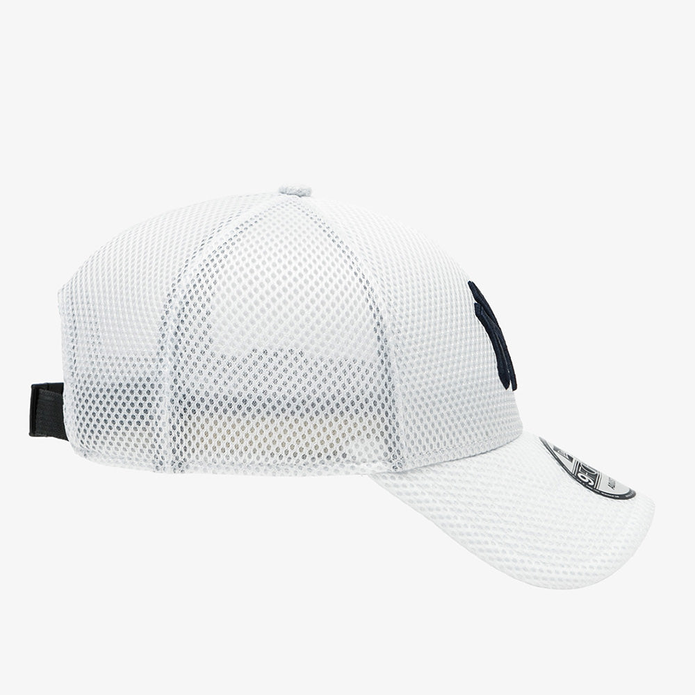 New Era New York Yankees MLB Air Mesh White 9FORTY Adjustable Cap