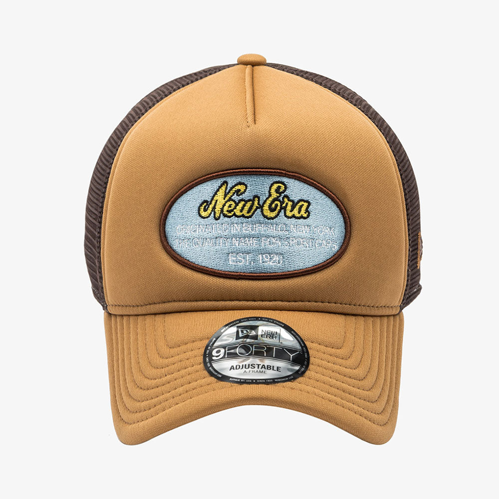 New Era Originators Khaki 9FORTY A-Frame Snapback Cap