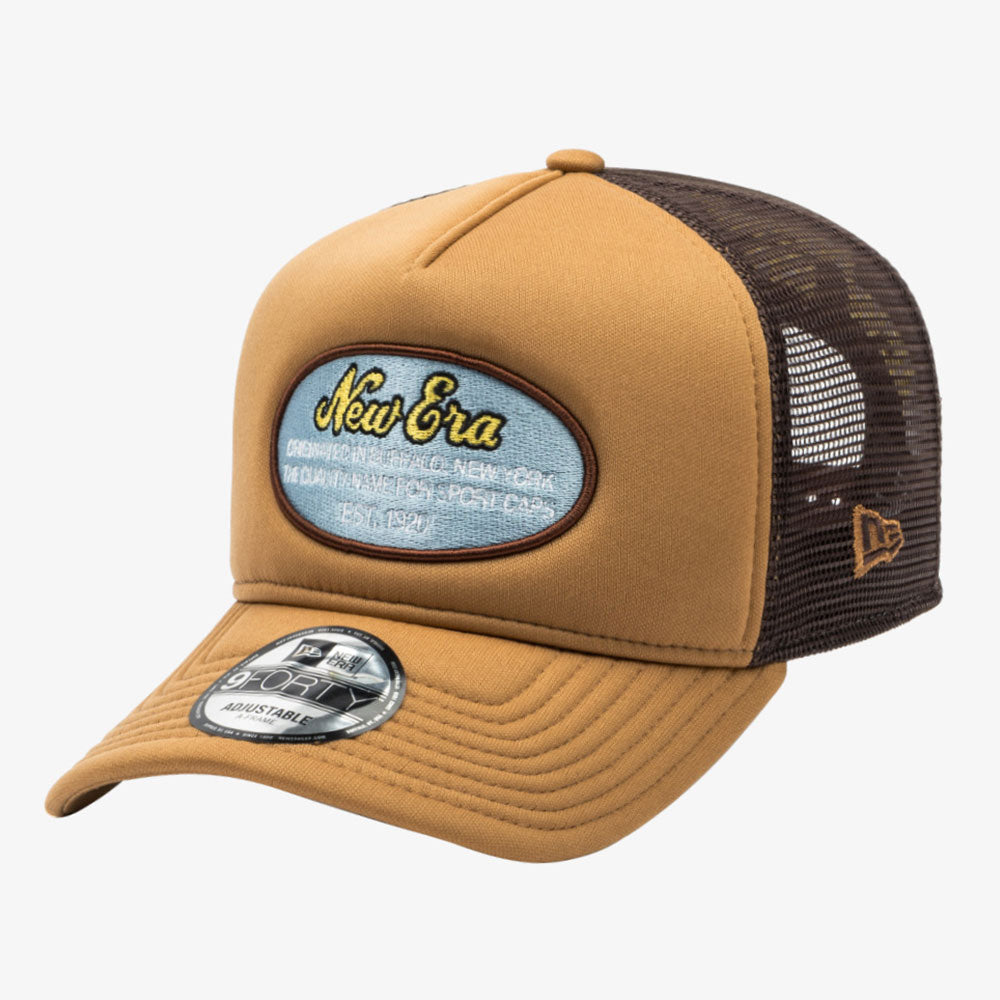 New Era Originators Khaki 9FORTY A-Frame Snapback Cap