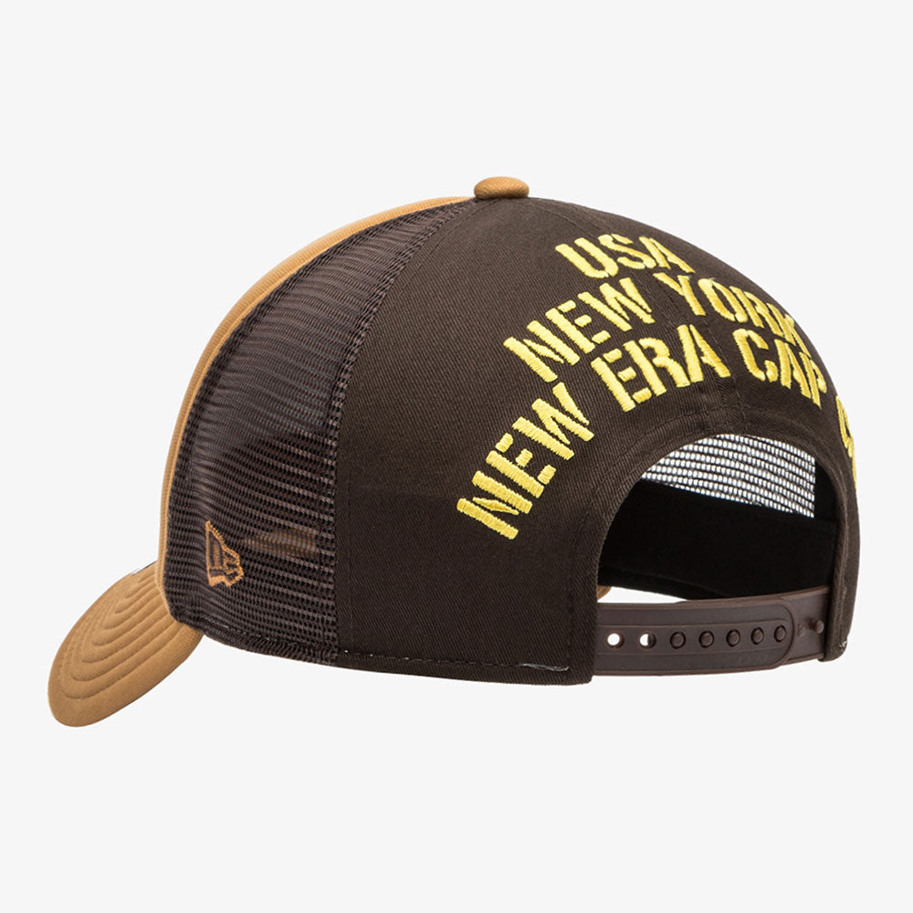 New Era Originators Khaki 9FORTY A-Frame Snapback Cap