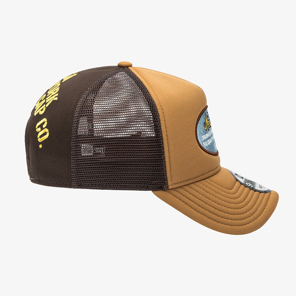 New Era Originators Khaki 9FORTY A-Frame Snapback Cap