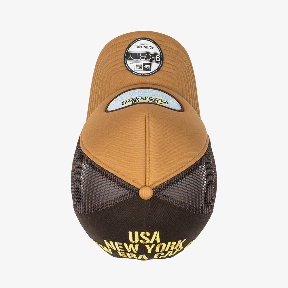 New Era Originators Khaki 9FORTY A-Frame Snapback Cap