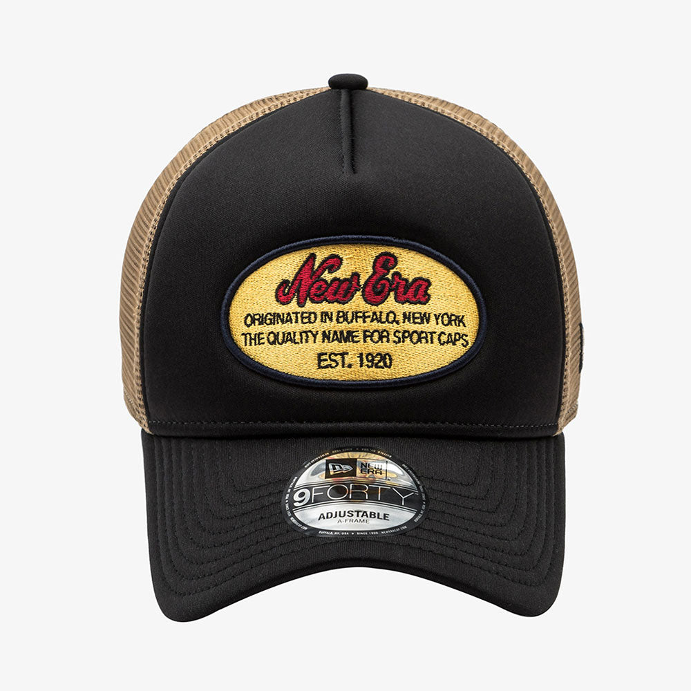 New Era Originators Black 9FORTY A-Frame Snapback Cap