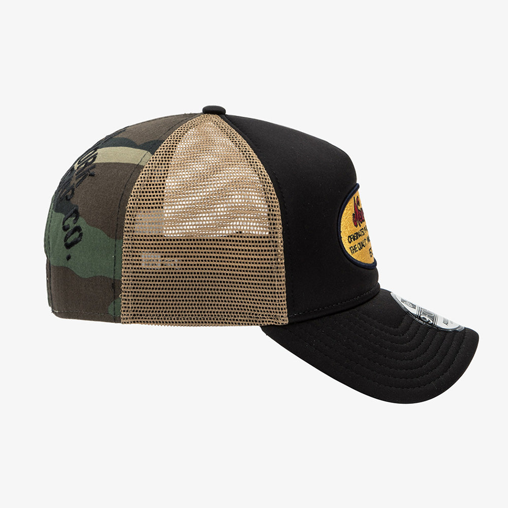 New Era Originators Black 9FORTY A-Frame Snapback Cap