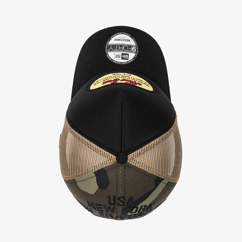 New Era Originators Black 9FORTY A-Frame Snapback Cap