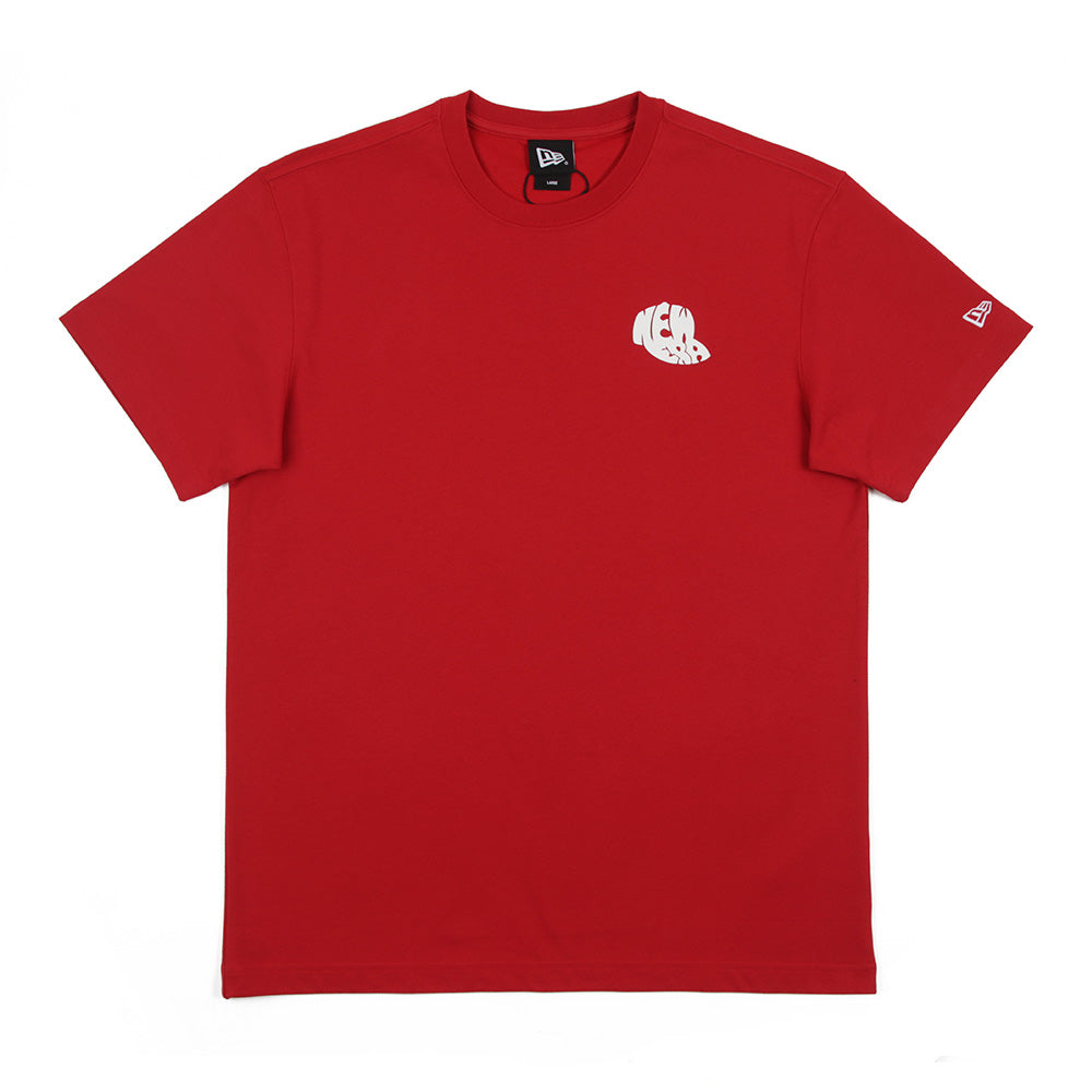 New Era Wordmark Red Short Sleeve T-Shirt