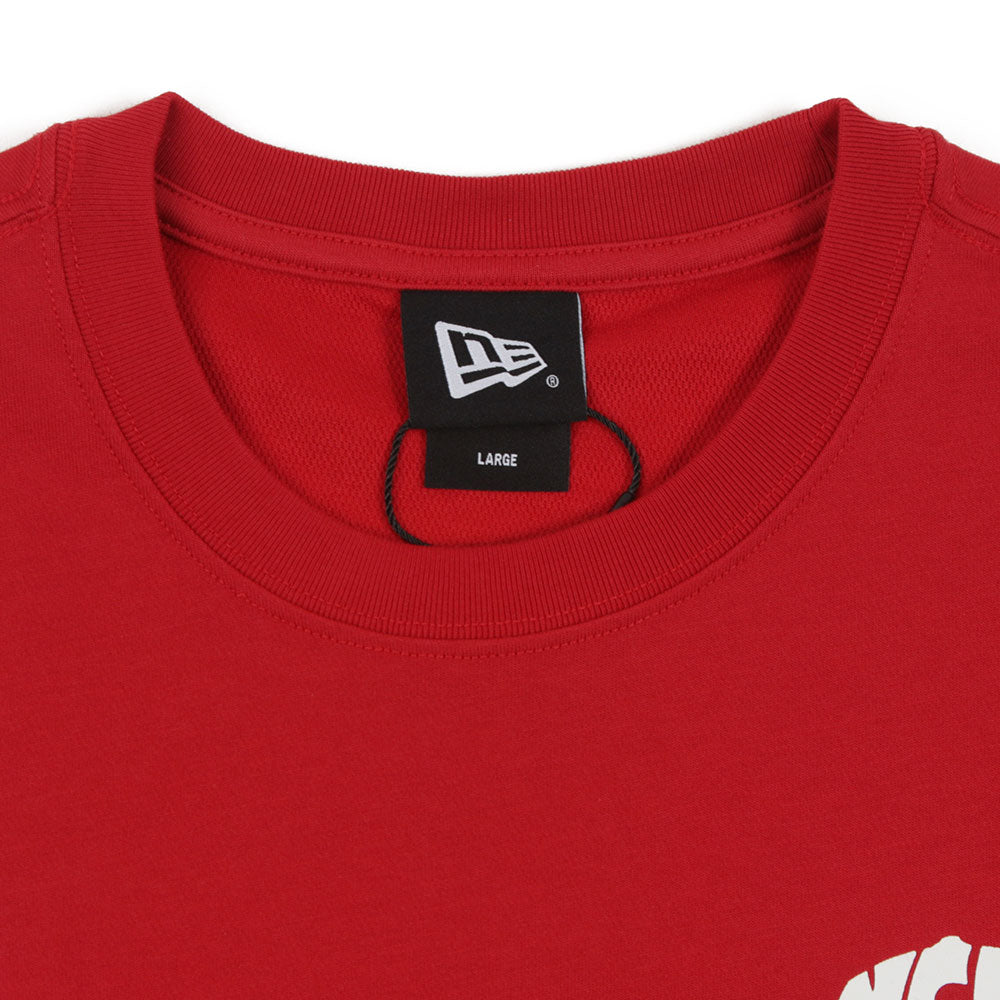 New Era Wordmark Red Short Sleeve T-Shirt