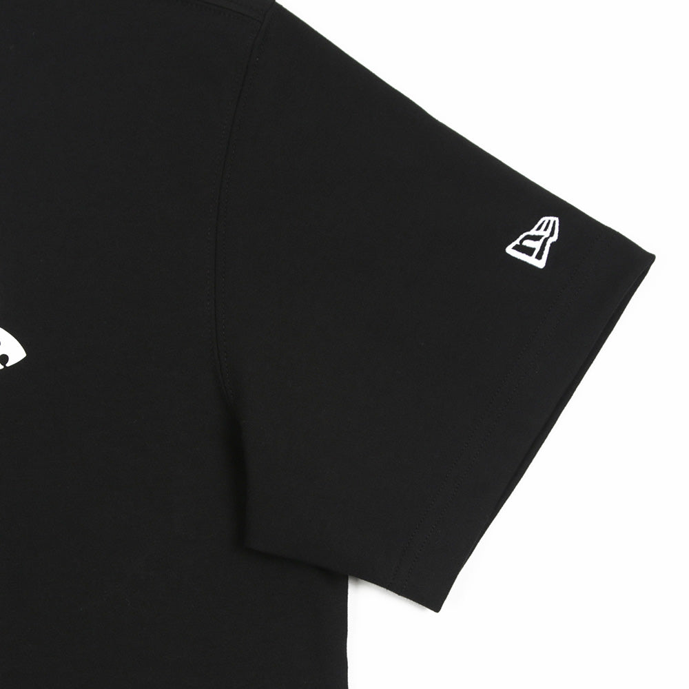 New Era Wordmark Black Short Sleeve T-Shirt