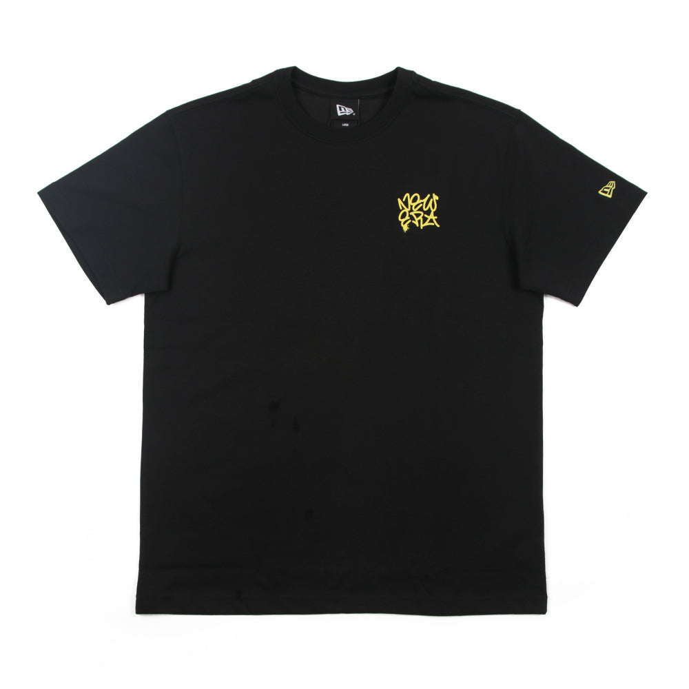 New Era Street Graphic Black Short Sleeve T-Shirt