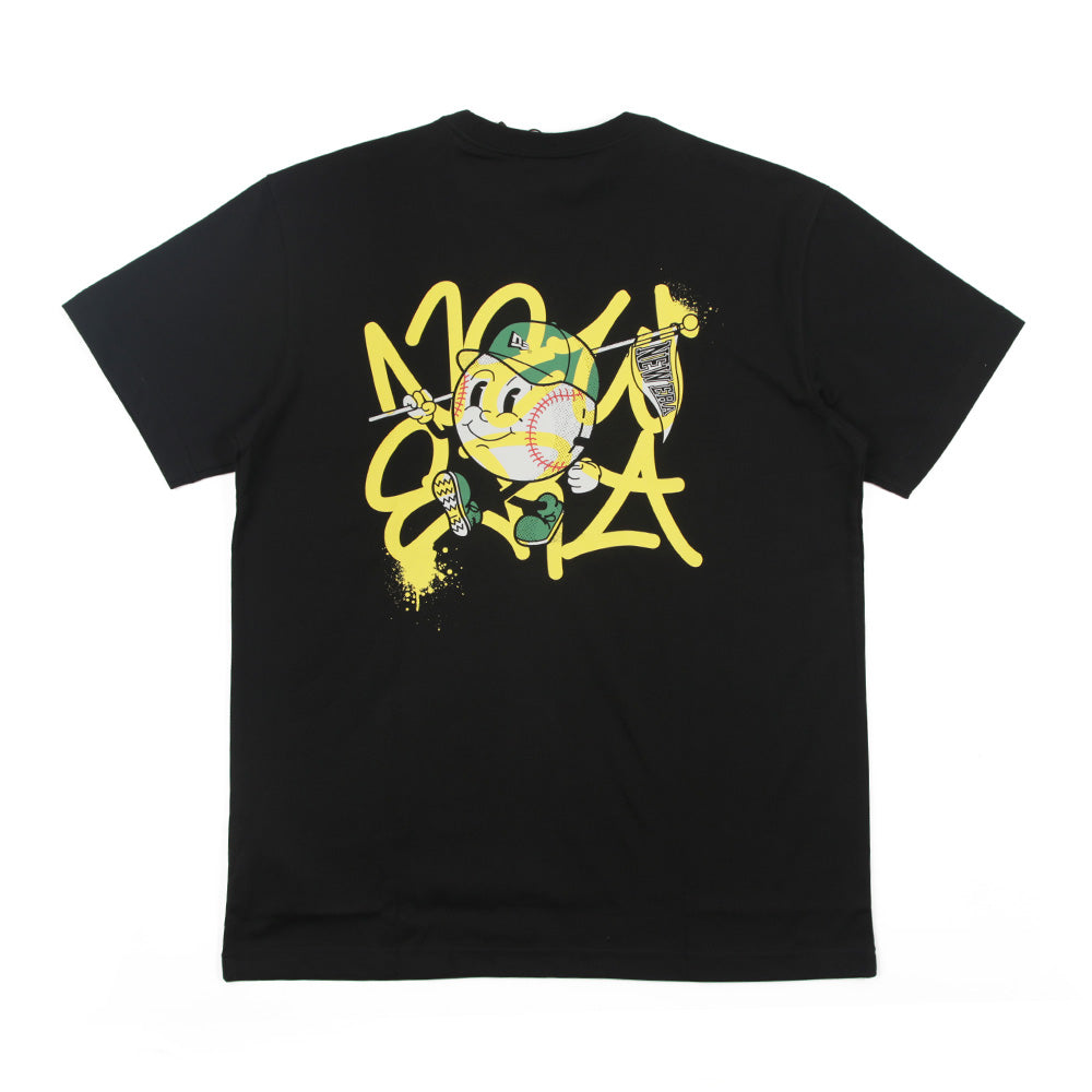 New Era Street Graphic Black Short Sleeve T-Shirt