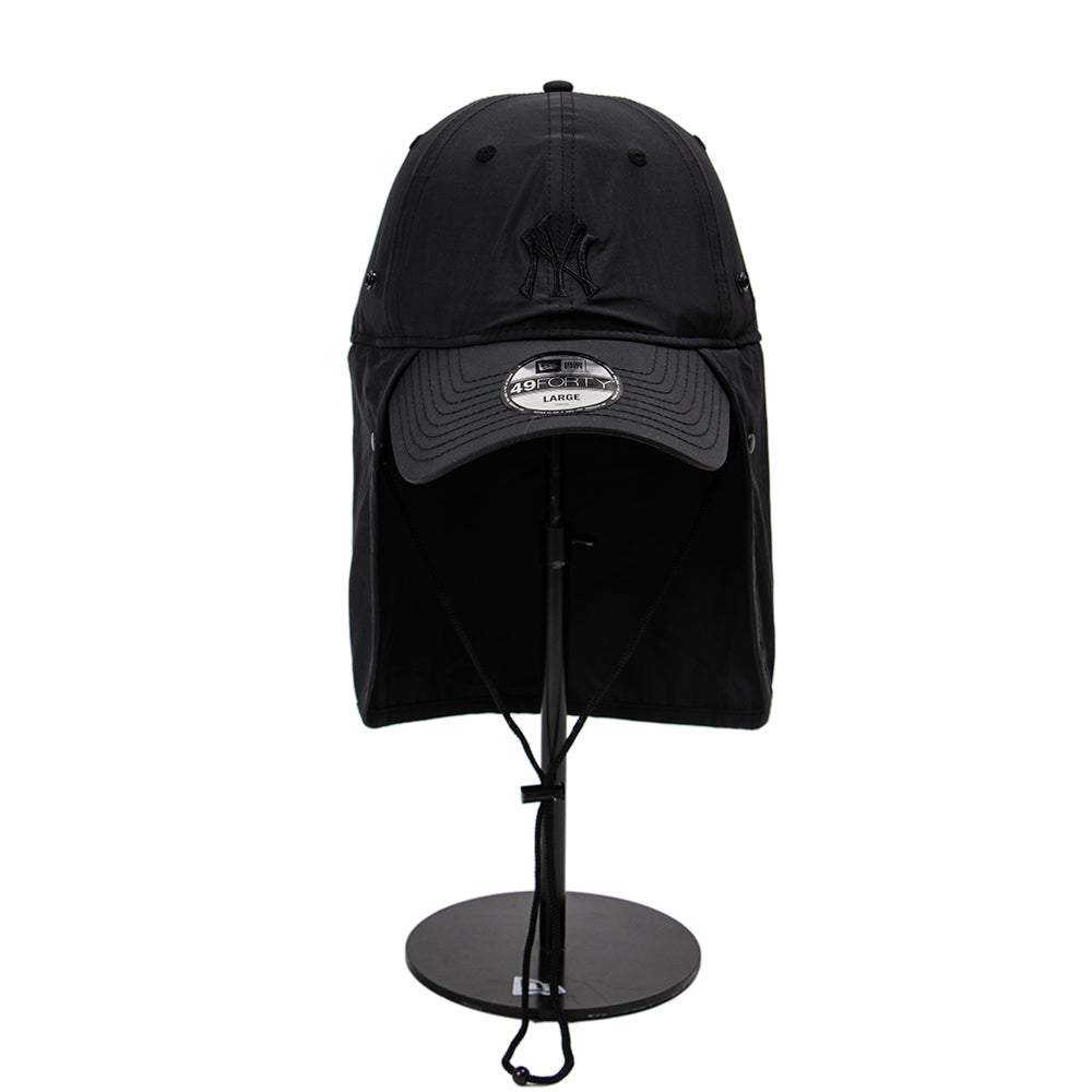New Era New York Yankees MLB CN Outdoor Black 49FORTY Sun Shade Cap