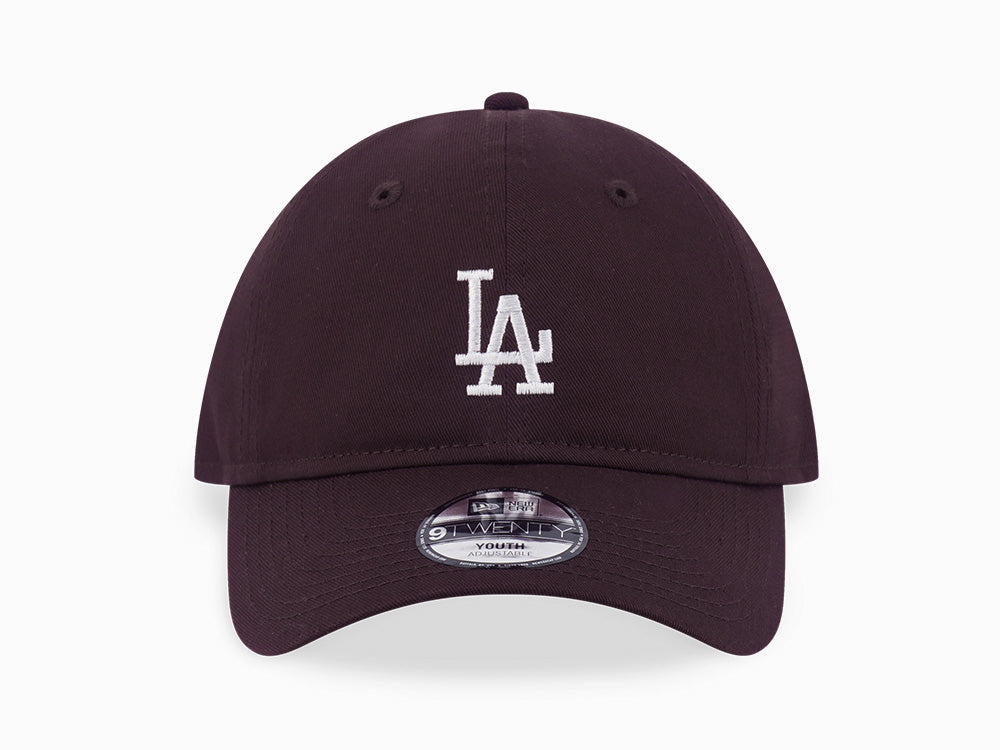 New Era Los Angeles Dodgers Color Era FW25 Maroon Youth 9TWENTY Adjustable Cap