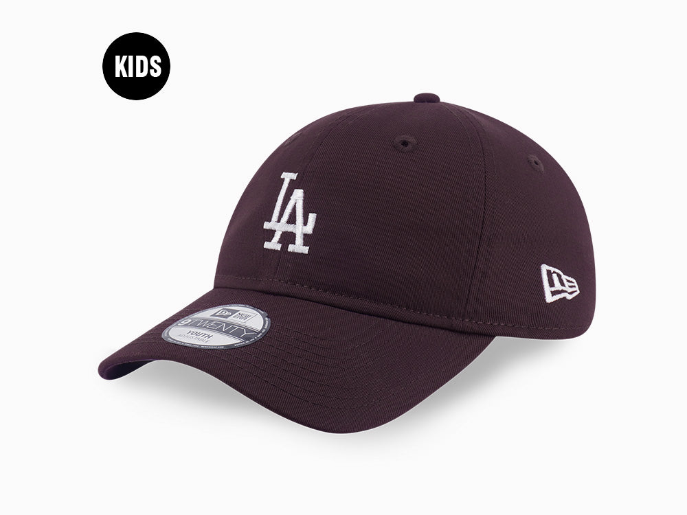 New Era Los Angeles Dodgers Color Era FW25 Maroon Youth 9TWENTY Adjustable Cap
