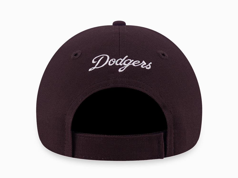 New Era Los Angeles Dodgers Color Era FW25 Maroon Youth 9TWENTY Adjustable Cap