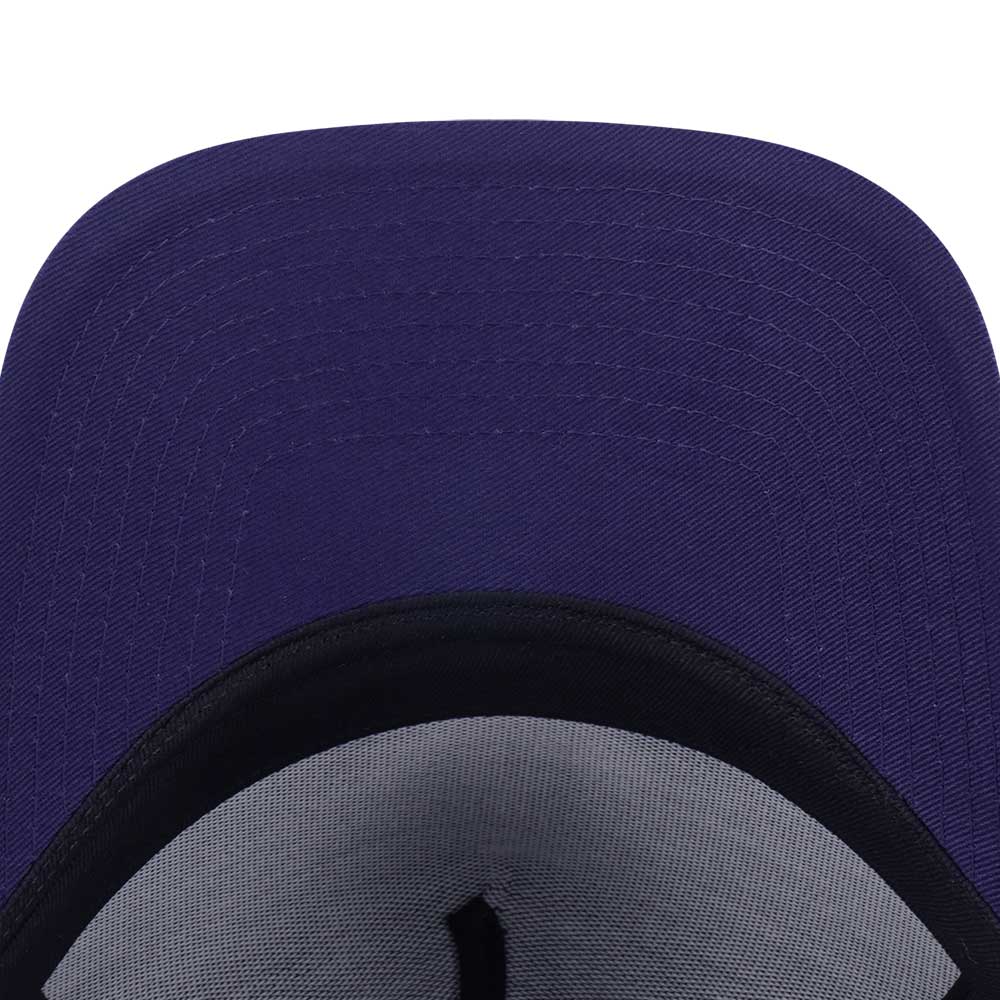 New Era Toronto Maple Leafs Black Blue 9FORTY A-Frame Adjustable Cap
