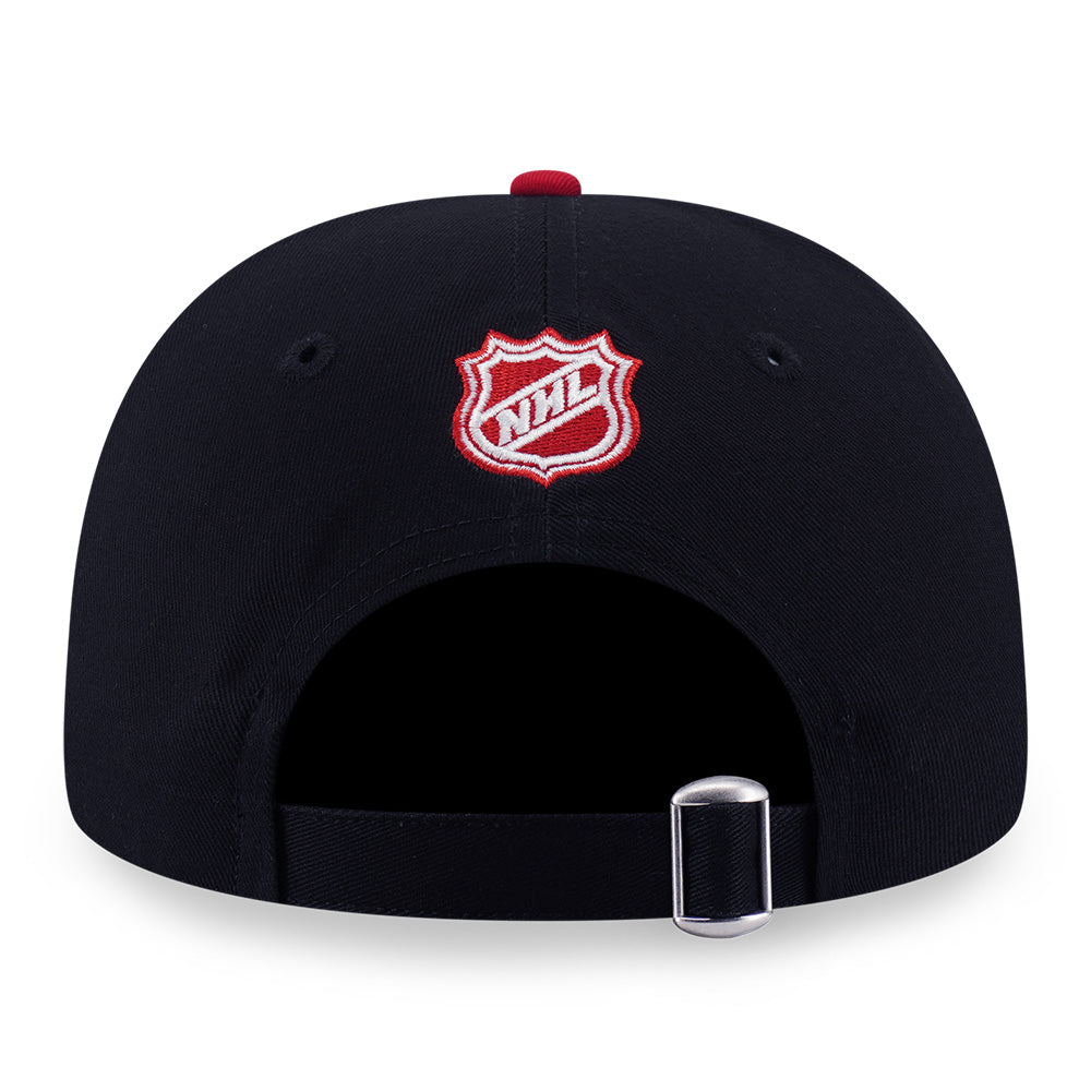 New Era Detroit Red Wings Black Red 9FORTY A-Frame Adjustable Cap