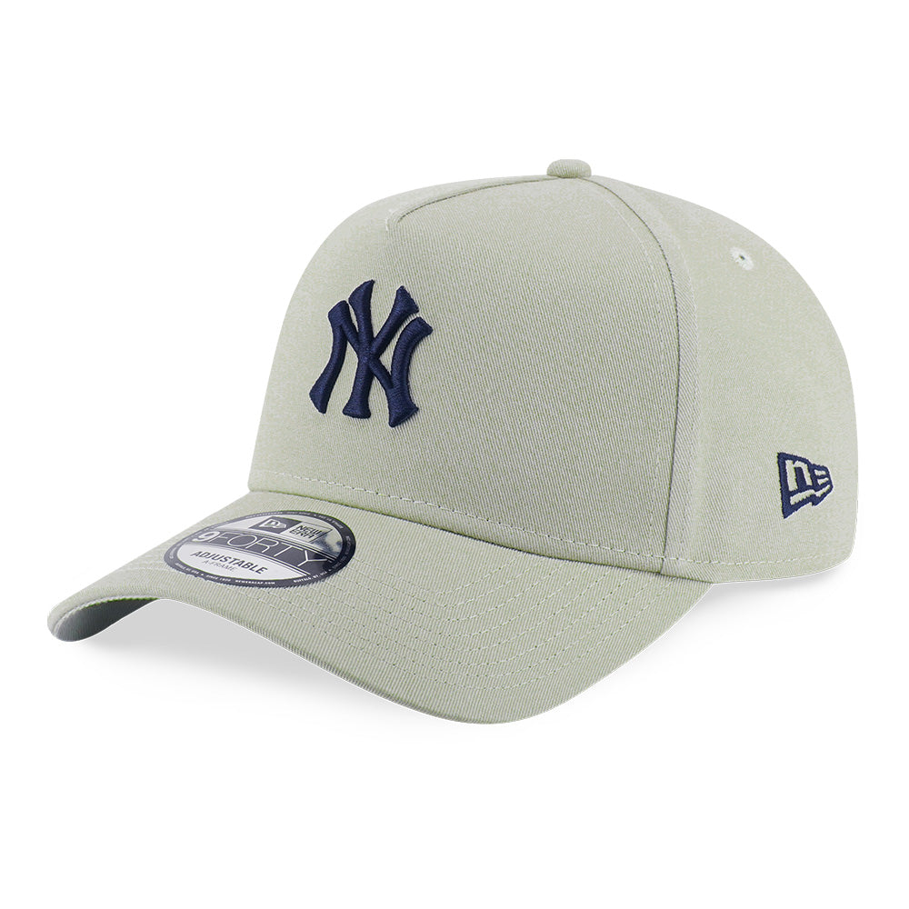 New Era New York Yankees Color Era FW25 Soft Gras 9FORTY A-Frame Adjustable Cap