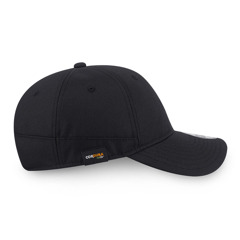 New Era Wordmark Cordura Re Cor Black 9FORTY Unstructured Adjustable Cap