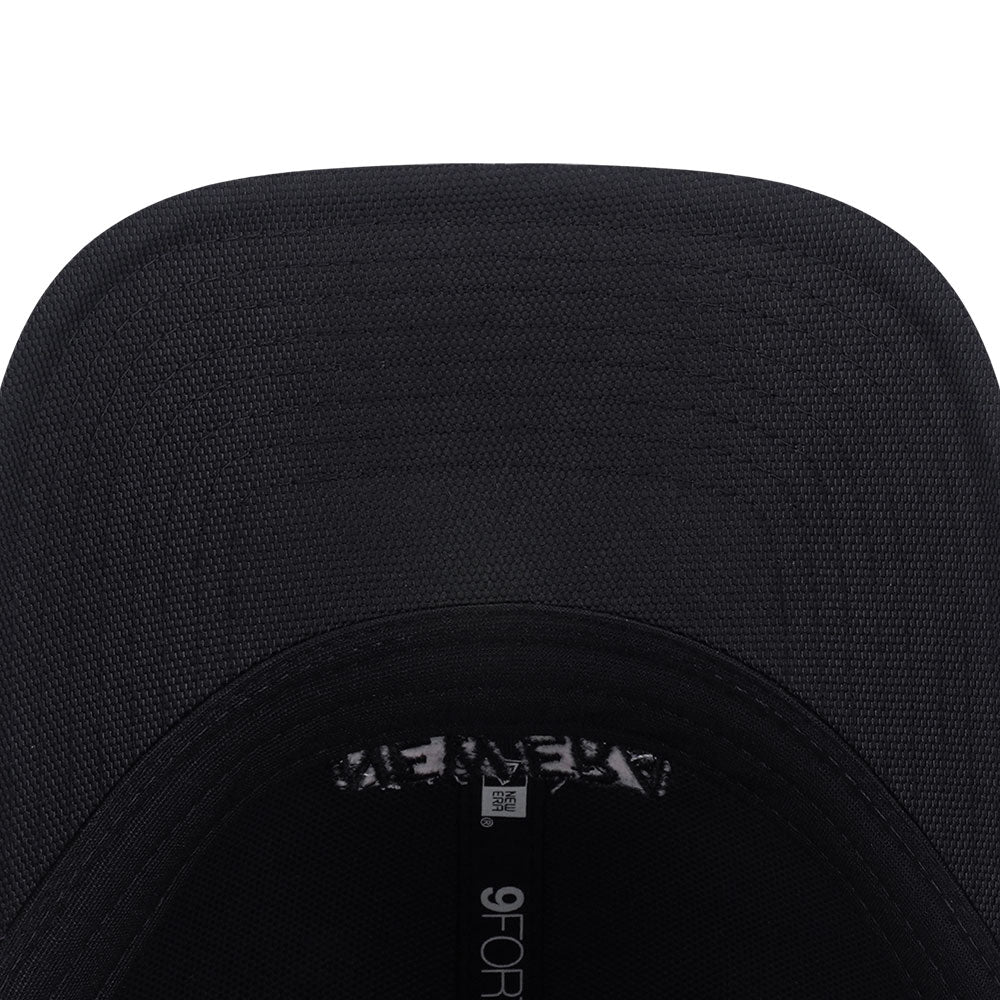 New Era Wordmark Cordura Re Cor Black 9FORTY Unstructured Adjustable Cap