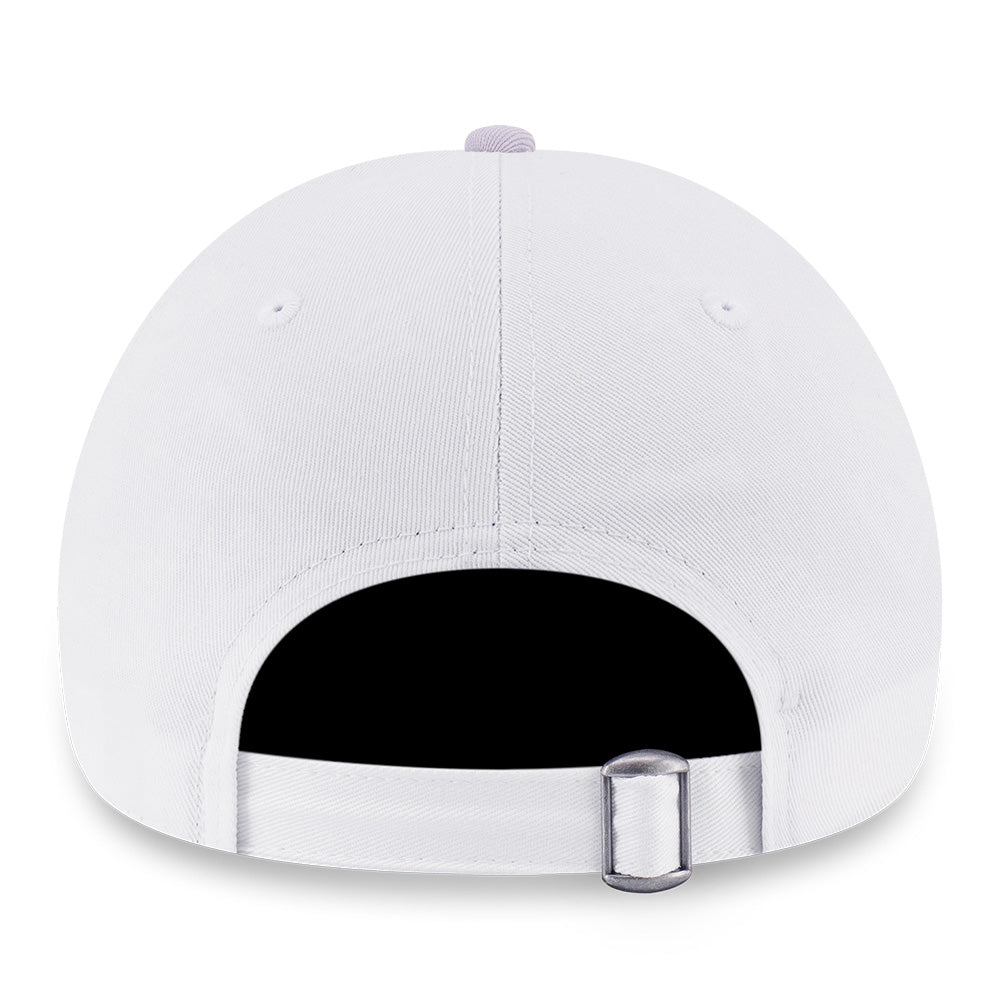 New Era Wordmark 90s Vibe White Soft Lavender 9FORTY Adjustable Cap