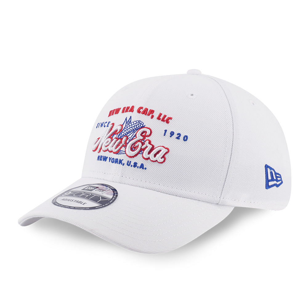 New Era Harvest Merch White 9FORTY Aedjustable Cap