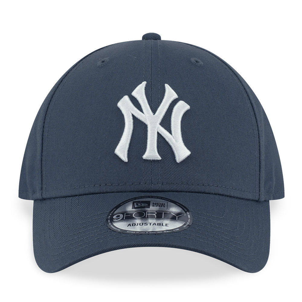 New Era New York Yankees Color Era FW25 Muted Indigo White 9FORTY Adjustable Cap