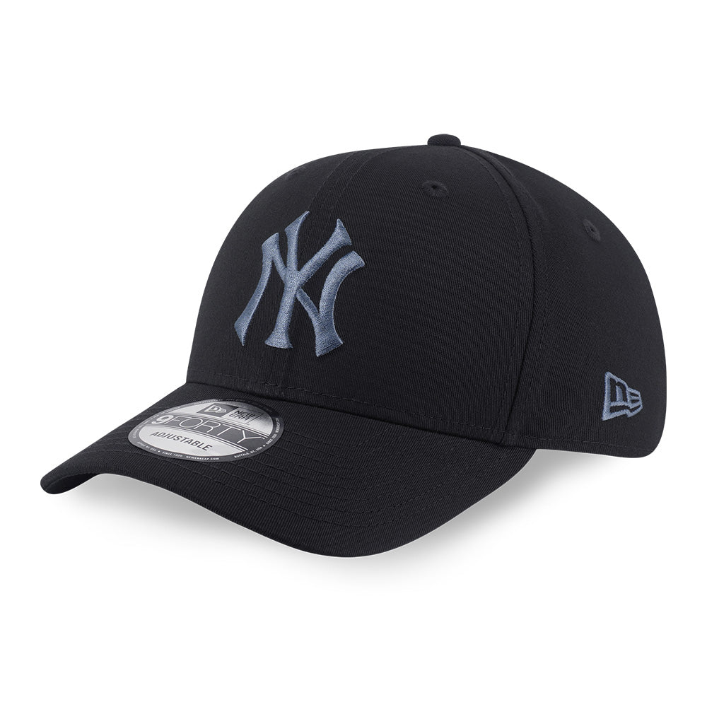 New Era New York Yankees Color Era FW25 Black Muted Indigo 9FORTY Adjustable Cap