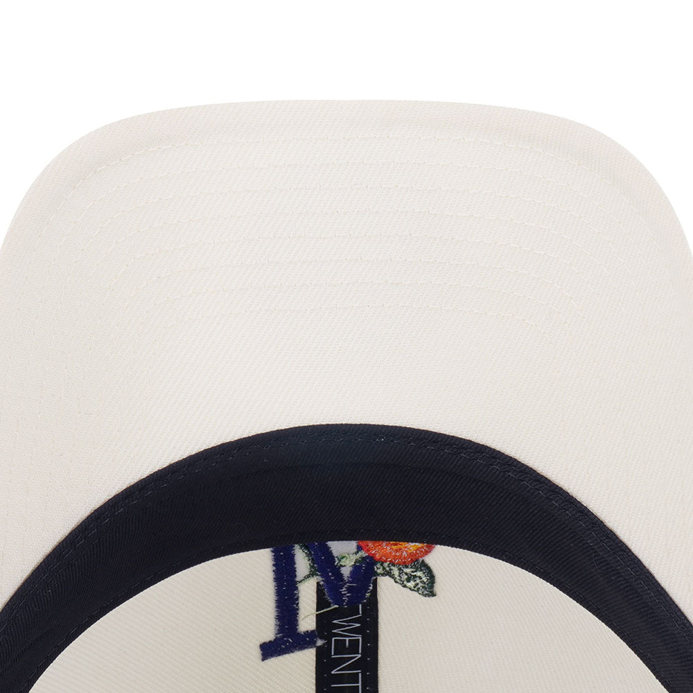 New Era Los Angeles Dodgers Harvest Merch Chrome White 9TWENTY Adjustable Cap