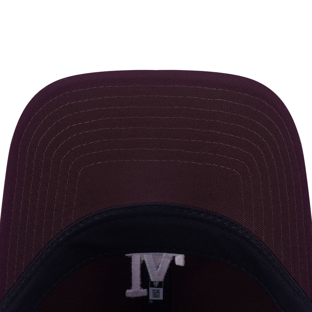 New Era Los Angeles Dodgers Color Era FW25 Black Stone Maroon 9TWENTY Adjustable Cap