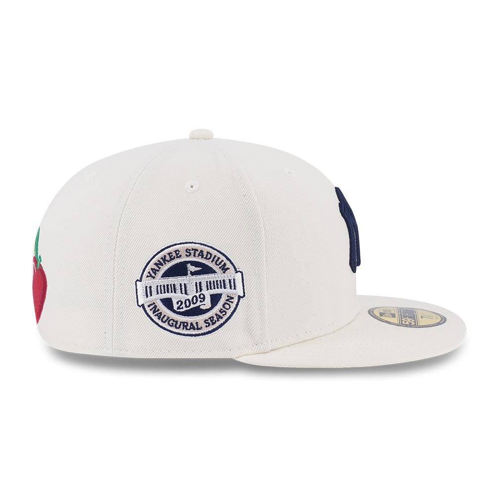 New Era New York Yankees MLB 5950 Pack MLB City Chrome White 59FIFTY Fitted Cap