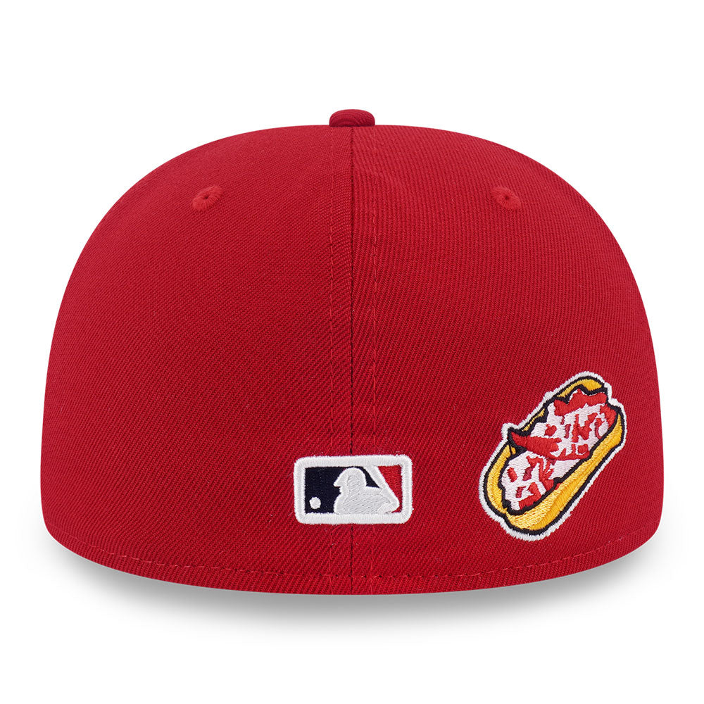 New Era Boston Red Sox 5950 Pack City Scarlet 59FIFTY Fitted Cap