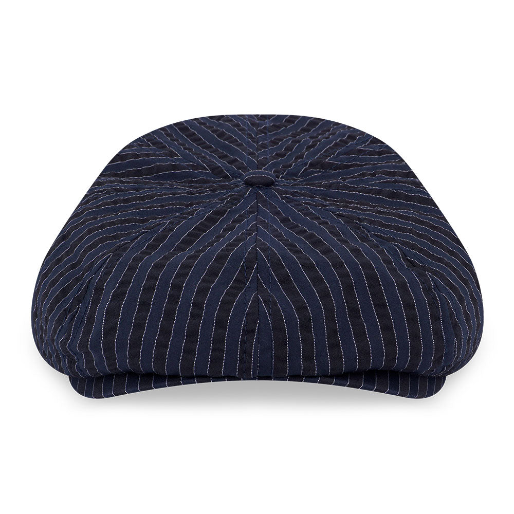 New Era Street Class Navy Stripe Newsboy Hat
