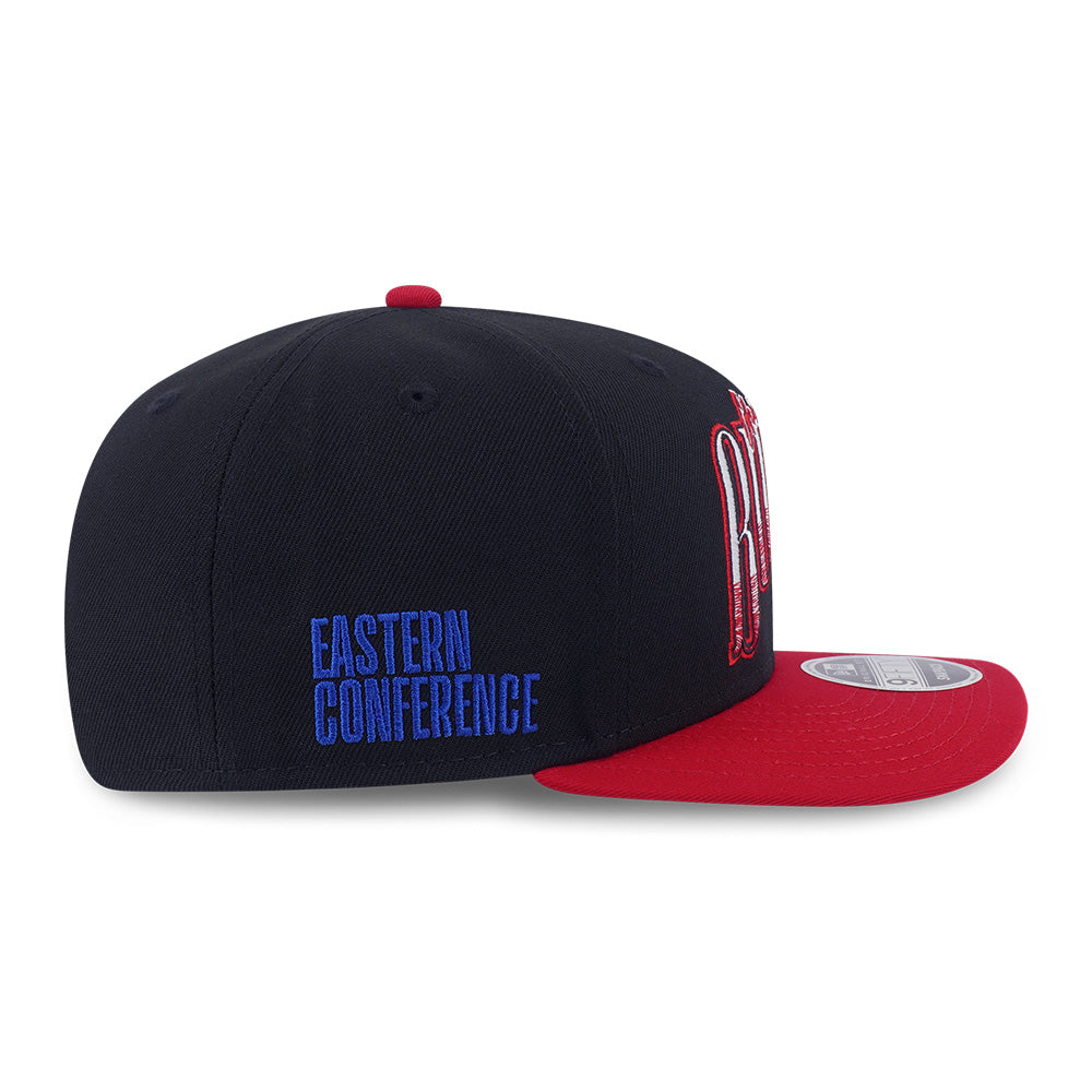 New Era Chicago Bulls Net Infilled Black Red 9FIFTY Snapback Cap