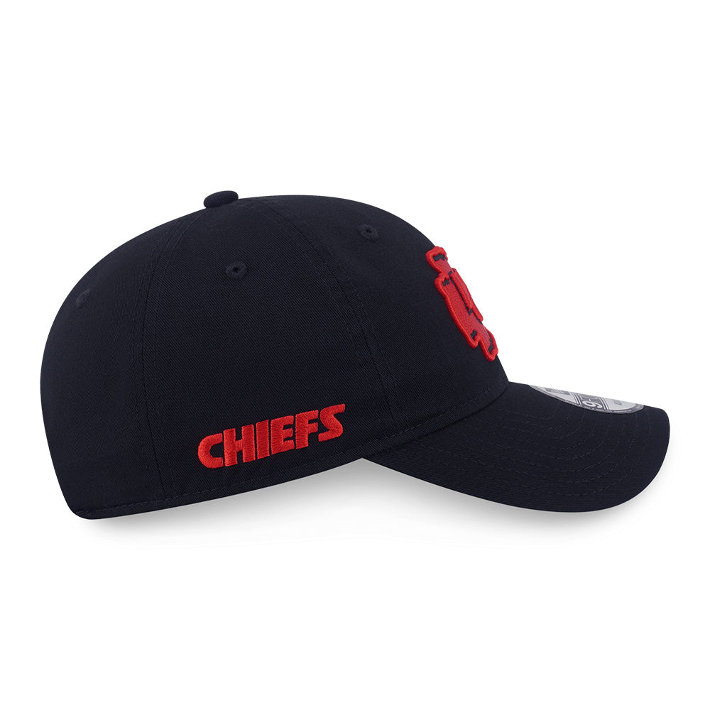 New Era Kansas City Chiefs Historic Black 9FORTY Unstructured Adjustable Cap