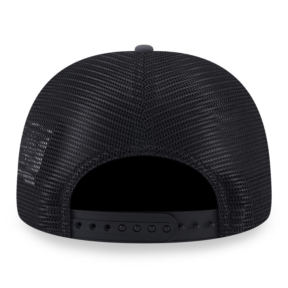 New Era Los Angeles Kings Street Culture Black 9FORTY A-Frame Trucker Snapback Cap