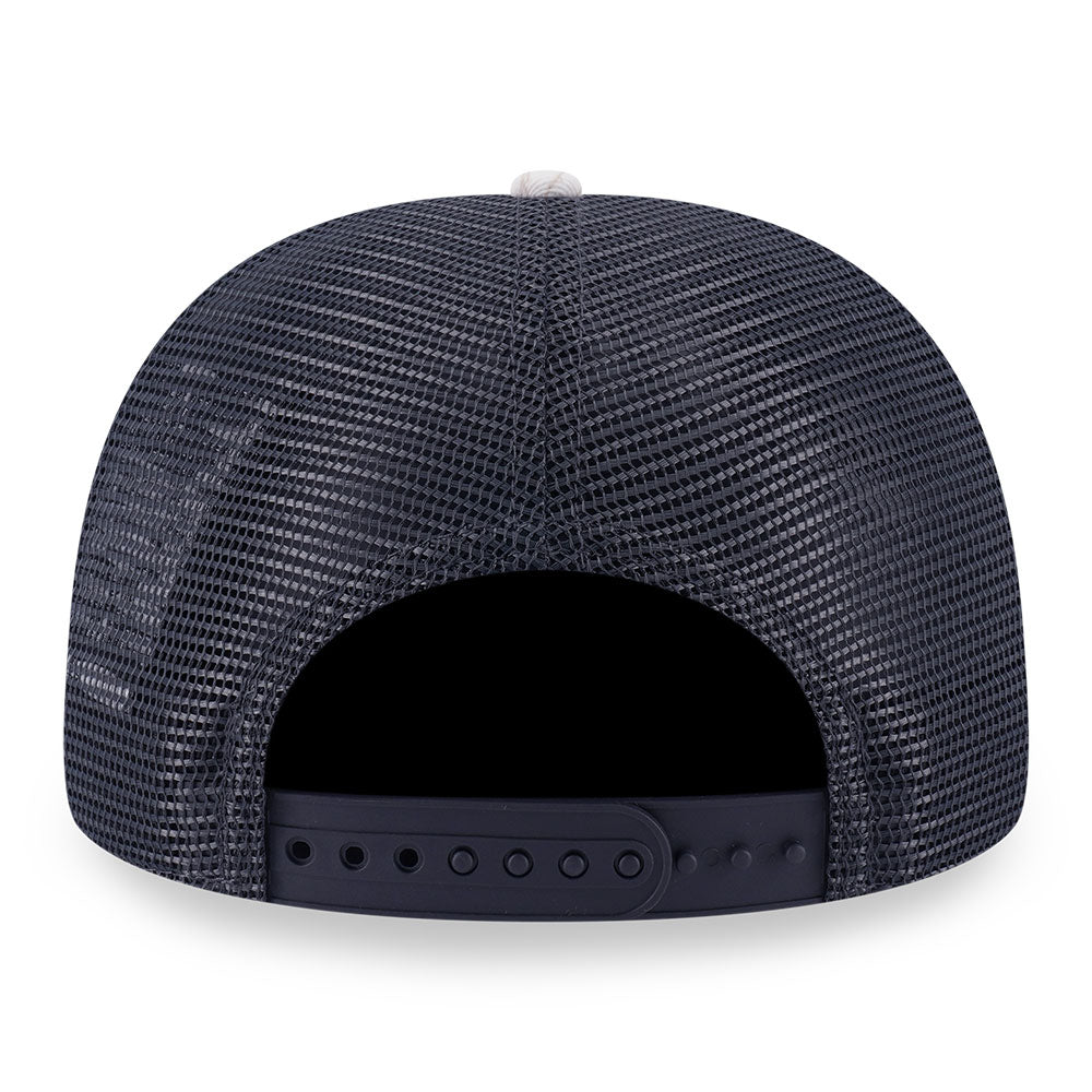 New Era Earthy Skin Real Tree Snow 9FORTY A-Frame Trucker Snapback Cap