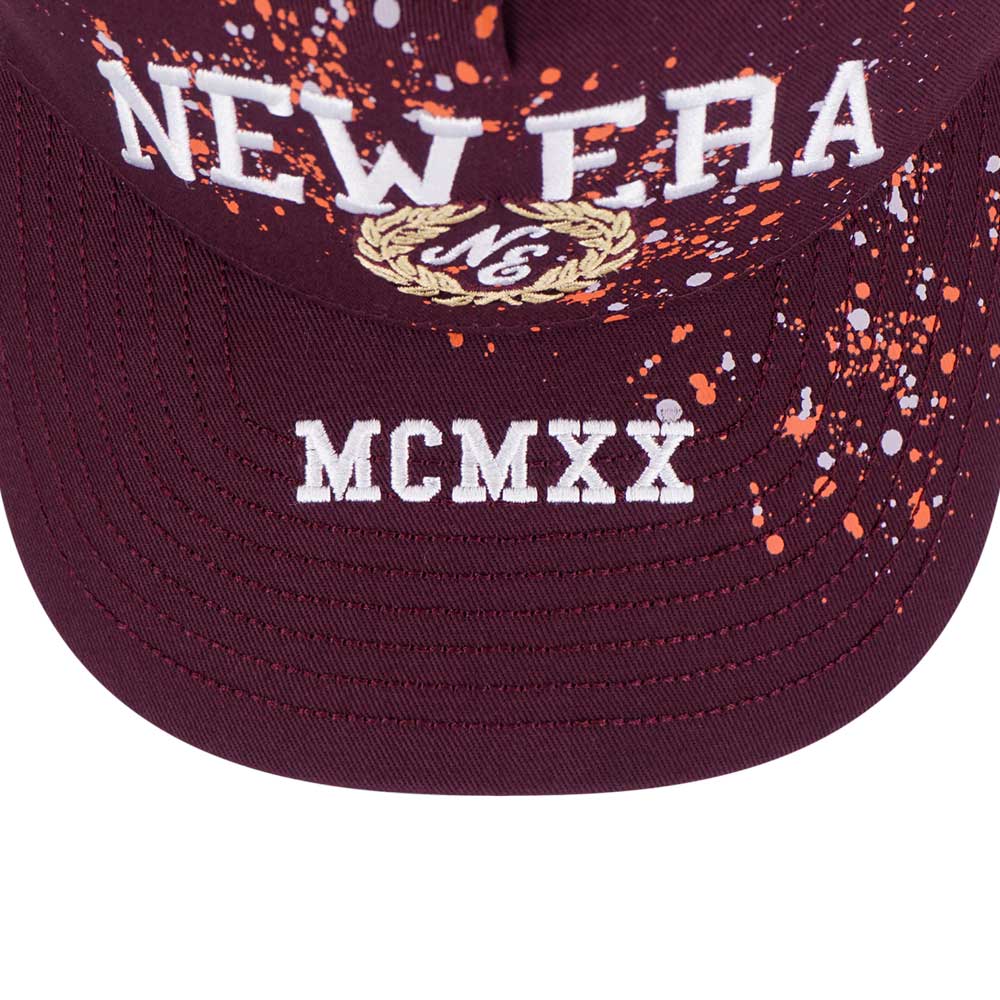 New Era Street Class Maroon 9FORTY A-Frame Snapback Cap