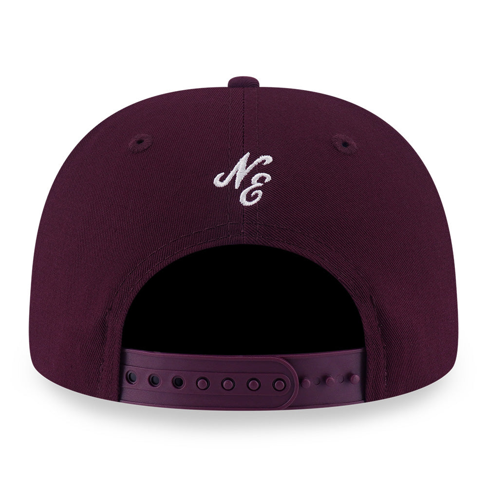 New Era Street Class Maroon 9FORTY A-Frame Snapback Cap