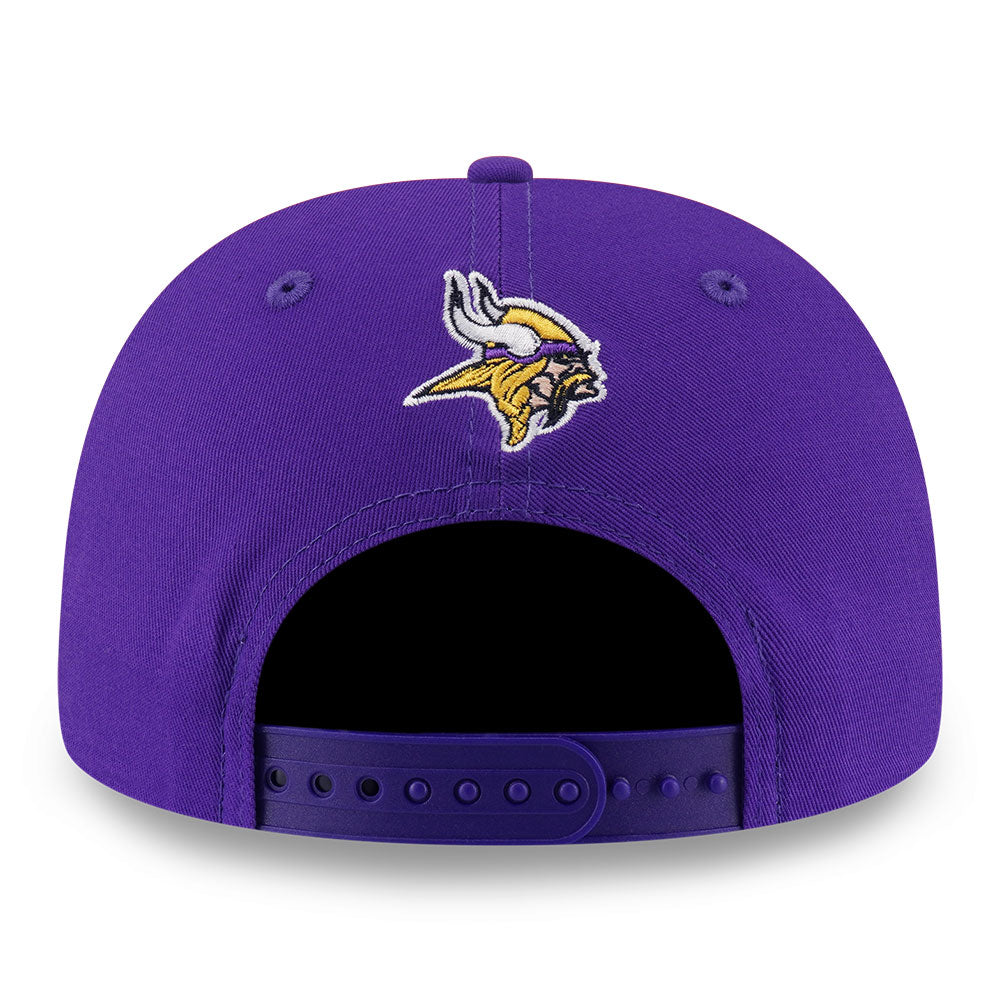 New Era Minnesota Vikings Fun Graphic True Purple 9FORTY A-Frame Snapback Cap