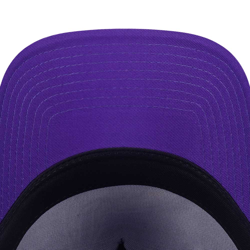 New Era Minnesota Vikings Fun Graphic True Purple 9FORTY A-Frame Snapback Cap