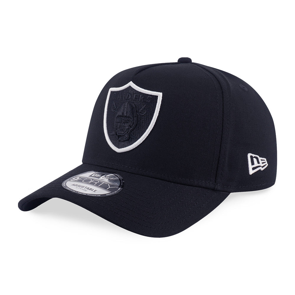 New Era Las Vegas Raiders Fun Graphic Black 9FORTY A-Frame Snapback Cap